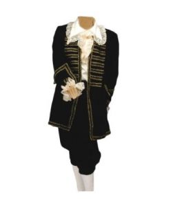 Boys Victorian Mozart Theater Costume, X Large Clothing