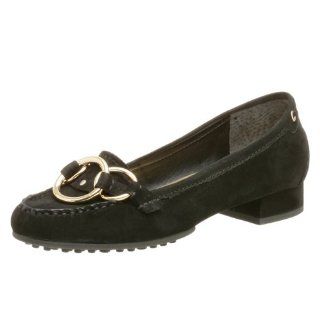  BCBGirls Womens Gigliola Driving Moc,Black Suede,5 M Shoes