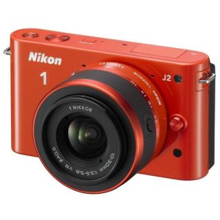 NIKON 1 J2 + Objectif Nikkor 10 30 mm Orange   Achat / Vente HYBRIDE
