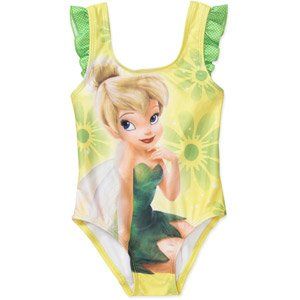 Tinkerbell Toddler Girls Swimsuit (3T): Clothing