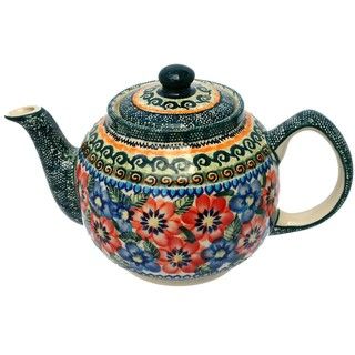 Polish Stoneware 5 cup Classic Teapot (Poland)