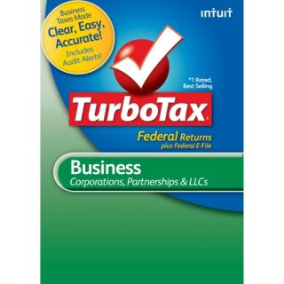 Intuit TurboTax 2011 Business   License   1 User