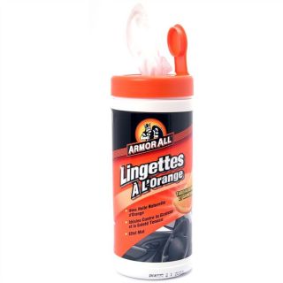 25 Lingettes à lorange   Achat / Vente LINGETTE AUTO ArmorAll 25