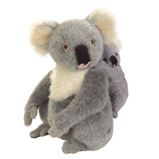 Avec Bébé  35 cm   Achat / Vente POUPEE POUPON Koala Avec Bébé  35