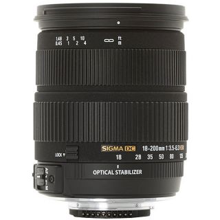 Sigma 18 200mm F3.5 6.3 DC OS Lens For Nikon