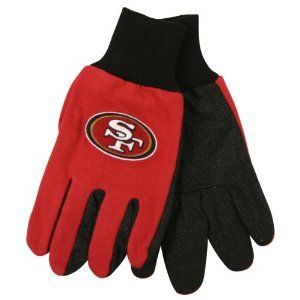 San Francisco 49ers NFL All Purpose Utility Grip Gloves