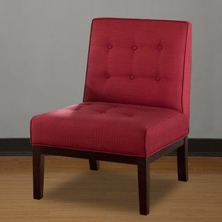 Madelyn Cranberry Accent Chair