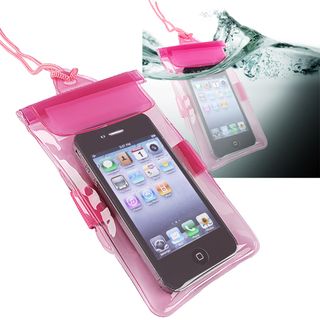 BasAcc Hot Pink Waterproof Bag for Apple iPhone 5