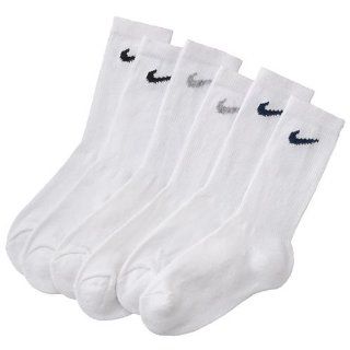 Nike Boys Performance Crew Socks 6 Pair   Size 3Y 5Y
