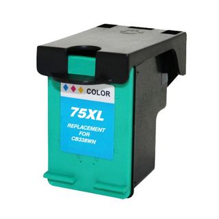 HP 75XL/ CB338WN High Yield Color Ink Cartridge (Remanufactured