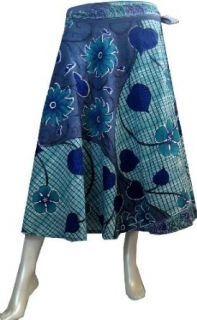 Long Cotton Wrap Around Skirts from India for Women