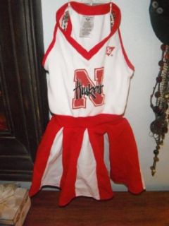 Nebraska Cornhuskers youth medium Cheerleader outfit