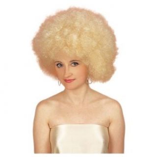 Jumbo Blonde Afro Wig Clothing