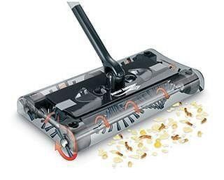 Swivel Cordless Floor and Carpet Sweeper: Sports