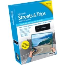 Microsoft Streets and Trips 2009 with GPS Locator