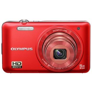 Olympus VG 160 14MP Red Digital Camera