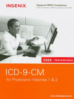 ICD 9 CM 2009 Professional for Physicians (Paperback)