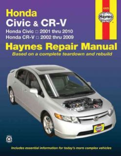 Civic  2001 Through 2010 / Honda Cr v   2002 Through 2009 (Paperback