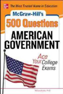 McGraw Hills 500 American Government Questions (Paperback) Today: $10