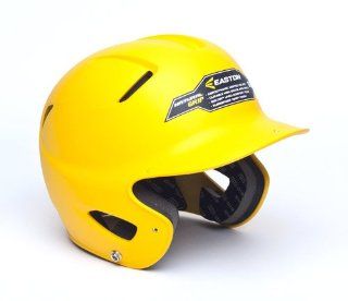 Easton Senior Natural Grip Batting Helmet, Gold Sports