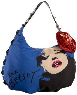 Betsey Johnson Mary Lynn Hobo,Blue,one size Shoes
