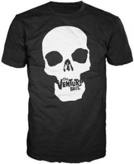 Venture Brothers Skull Logo Black Mens Tee (XX Large