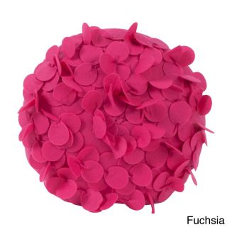 Round Flower 13 inch Decorative Throw Pillow Today $29.99