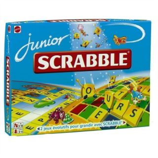 scrabble junior mattel 29 32 25 € 99 2 jeux evolutifs pour grandir