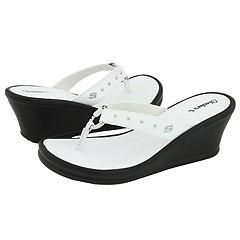Skechers Rumblers   Kitty White Sandals
