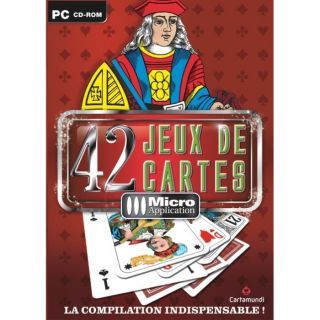 42 JEUX DE CARTES / JEU PC CD ROM   Achat / Vente PC 42 JEUX DE CARTES