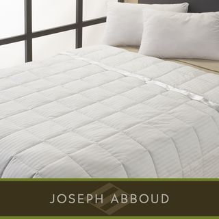 Joseph Abboud Oversized Classic Damask Stripe Down like Blanket