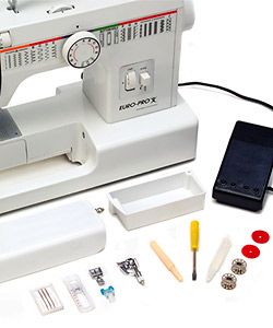 Euro Pro Mechanical 30 Stitch Sewing Machine