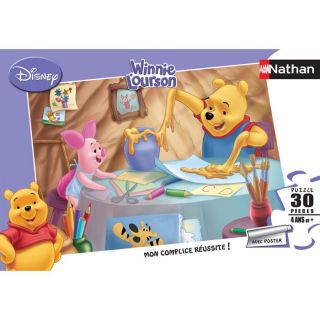 Nathan   Puzzle 30 pièces Winnie lOurson   Retrouve tes héros