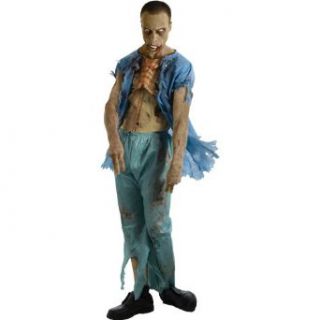 The Walking Dead   Patients Gown With Molded Wounds Adult