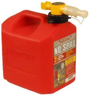 No Spill 1405 2 1/2 Gallon Poly Gas Can (CARB Compliant
