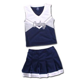 Dallas Cowboys Toddler Cheerleader Cheer Set Sports