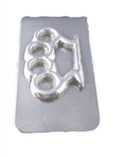 Brass Knuckles Money Clip: Clothing