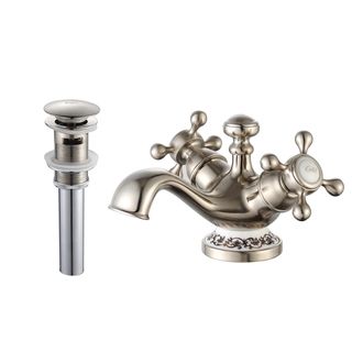 Kraus Apollo Single hole Basin Faucet and Pop Up Drain with Overflow
