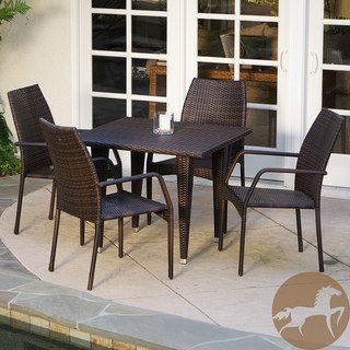 Christopher Knight Home Canoga 5 piece Outdoor Dining Set