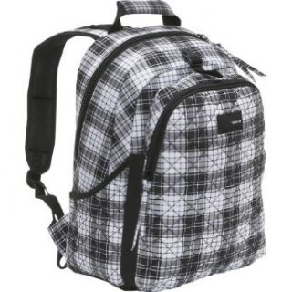 Hurley New Paige Laptop Backpack (BLACK/WHITE) Clothing