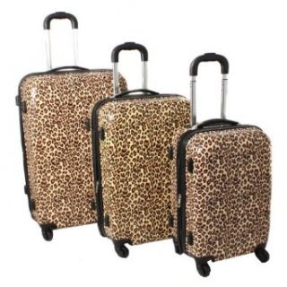 World Traveler 3 Piece TSA Lock Hardside Spinner Luggage