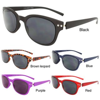 Unisex Super Thin Plastic Oval Sunglasses