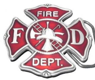 Fire Department Shield FD Belt Buckle Clothing