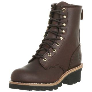 Chippewa Mens Sportility 8 Steel Toe Logger Boot: Shoes