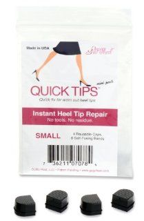 Instant Heel Tip Replacement Caps   2 Pairs (Medium, Large) Shoes