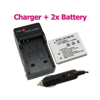 Li ion Batteries/ Battery Charger for Canon NB 6L