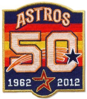 2012 Houston Astros 50th Anniversary Patch Sports