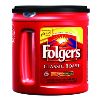 Folgers 39 oz. Regular Ground Coffee (case of 6)