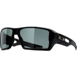  15 Iridium Rectangular Sunglasses,Polished Black,64 mm Clothing