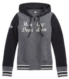 Harley Davidson® Womens Colorblocked Hoodie Sweatshirt